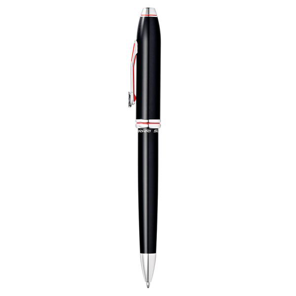 Шариковая ручка Cross Townsend - Ferrari Glossy Black Lacquer/Rhodium