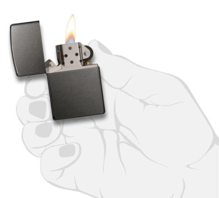 Зажигалка ZIPPO Classic с покрытием Gray Dusk  28378