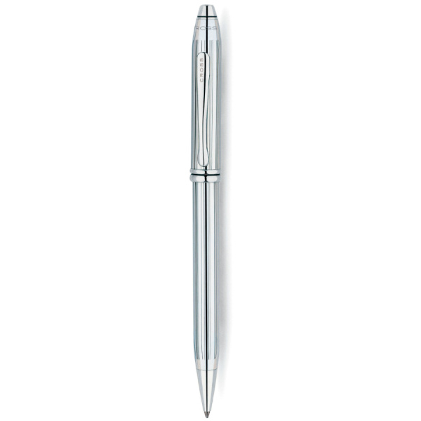 Ручка шариковая Cross TOWNSEND-LUSTROUS CHROME