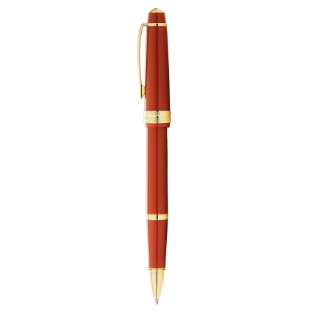 Ручка-роллер Cross Bailey - Light Polished Amber Resin and Gold Tone