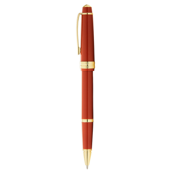 Ручка-роллер Cross Bailey - Light Polished Amber Resin and Gold Tone