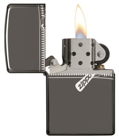 Зажигалка ZIPPO Puller с покрытием Black Ice ® 21088