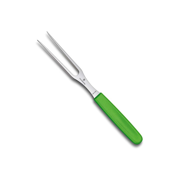 Вилка Victorinox кулинарная, 15 см, зеленая