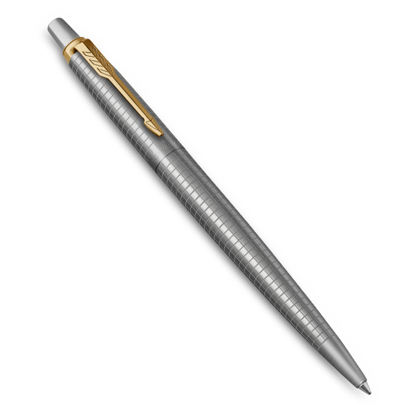 Ручка шариковая Parker "Jotter 70th Stainless Steel GT" синяя