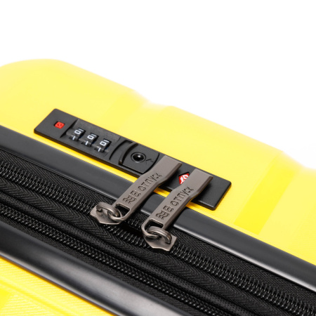 Чемодан TORBER В Отпуск T1902S-Yel
