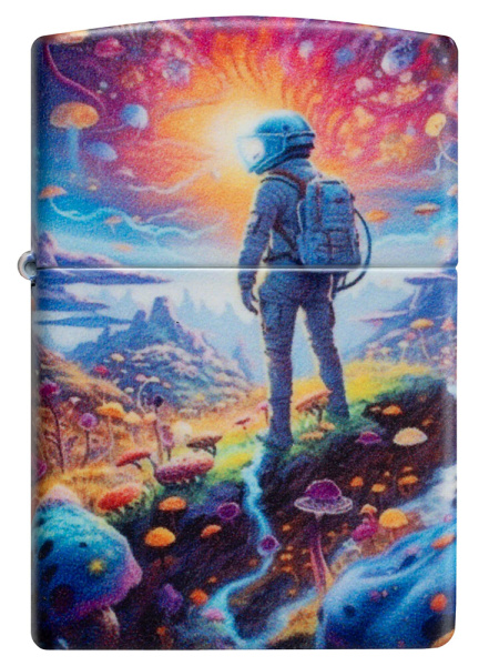 Зажигалка ZIPPO Mushroom Forest Design с покрытием 540 Matte 46433