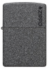Зажигалка ZIPPO Logo с покрытием Iron Stone™ 211ZL