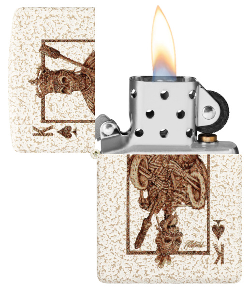 Зажигалка ZIPPO Rick Rietveld с покрытием Mercury Glass 48552