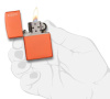 Зажигалка ZIPPO Classic с покрытием Orange Matte 231ZL