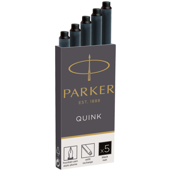 Картриджи чернильные Parker "Cartridge Quink" черные