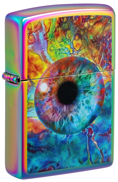 Зажигалка ZIPPO Spacey Eye с покрытием Multi Color 46431