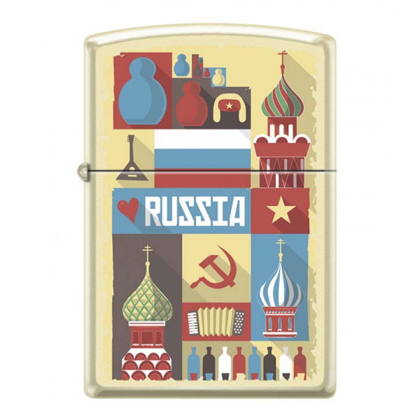 Зажигалка Zippo Открытка из России