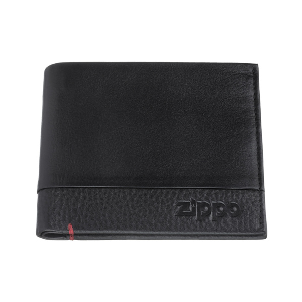 Портмоне Zippo с защитой от сканирования RFID, чёрное