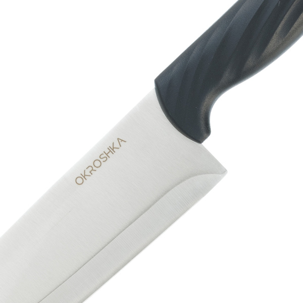 Нож сантоку OKROSHKA КРУТОН OK912P-W-SN