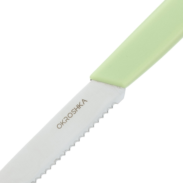 Нож для фруктов и овощей OKROSHKA САЛАТ OK225P-GN-FRS