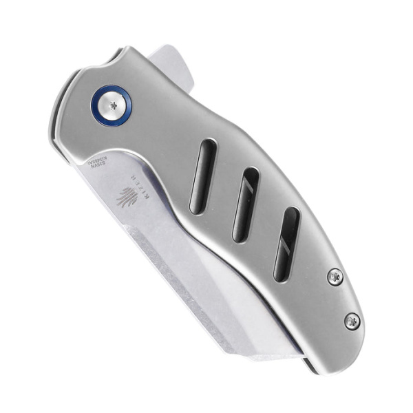 Складной нож Kizer Mini Sheepdog S35VN, серый