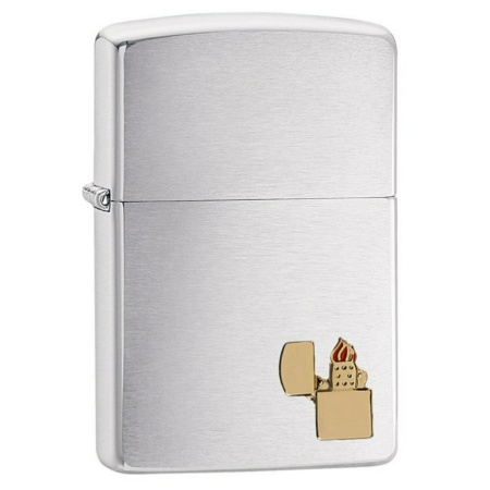 Зажигалка Zippo Classic Brushed Chrome
