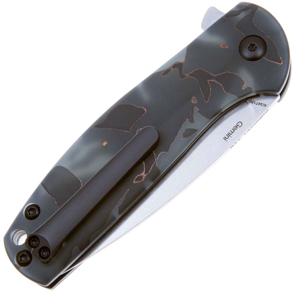 Складной нож Kizer S35VN Gemini, рукоять Raffir
