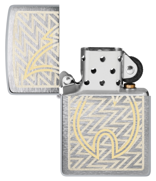 Зажигалка ZIPPO с покрытием Brushed Chrome 48789