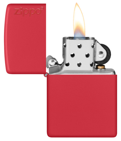 Зажигалка ZIPPO Classic с покрытием Red Matte 233ZL