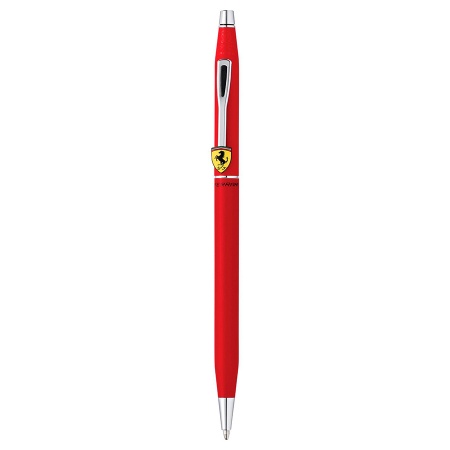Шариковая ручка Cross Classic Century - Ferrari Matte Rosso Corsa Red Lacquer/Chrome