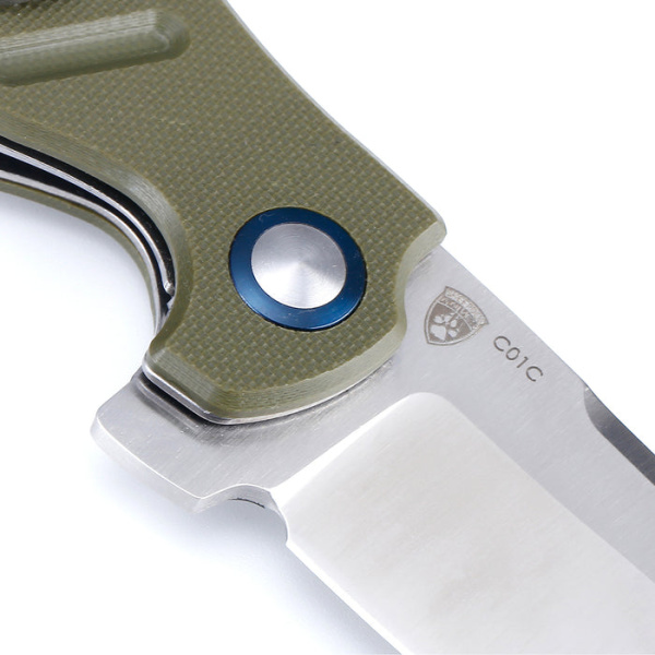 Складной нож Kizer Mini Sheepdog C01c, зелёный