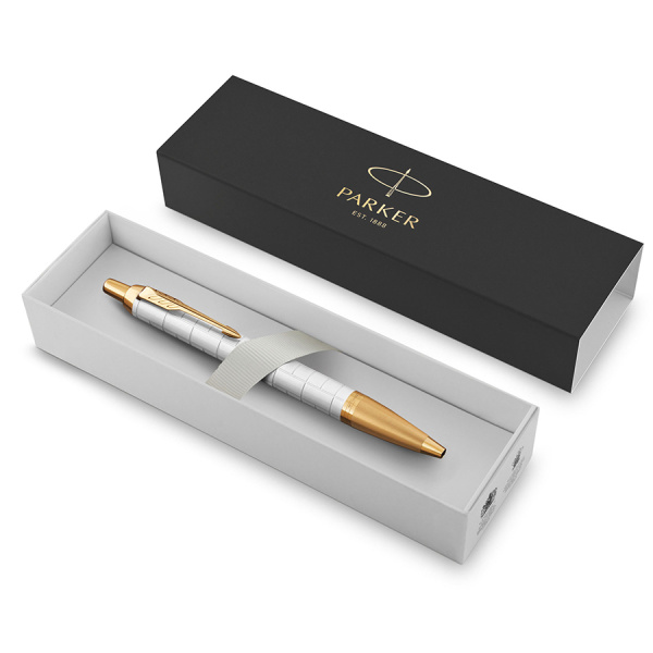 Шариковая ручка Parker IM Premium - Pearl GT