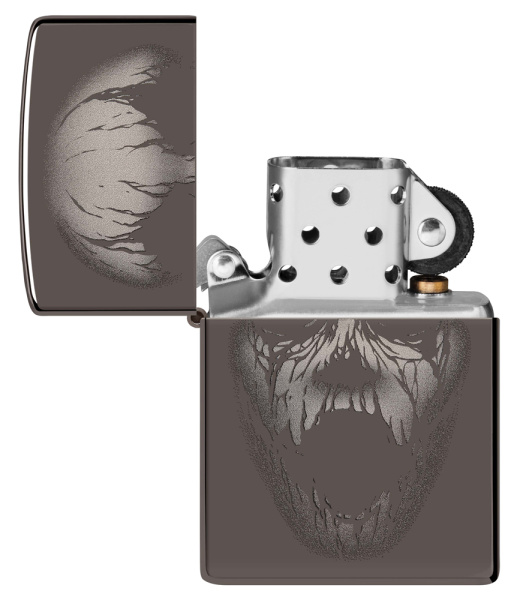 Зажигалка ZIPPO Screaming Monster с покрытием Black Ice® 49799