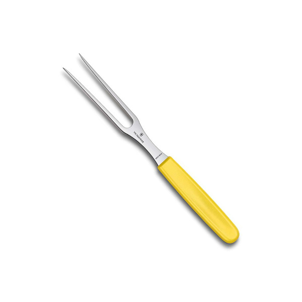 Вилка Victorinox кулинарная, 15 см, желтая