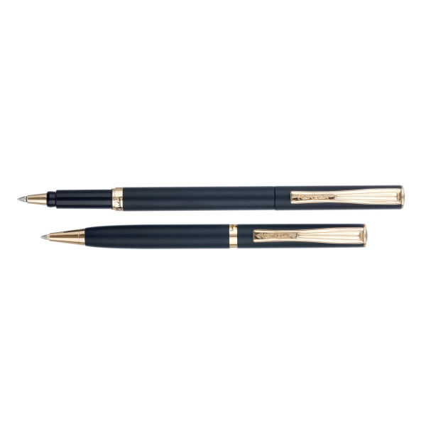 Набор Pierre Cardin PEN&PEN: ручка шариковая+роллер. Цвет - черный. Упаковка Е или E-1
