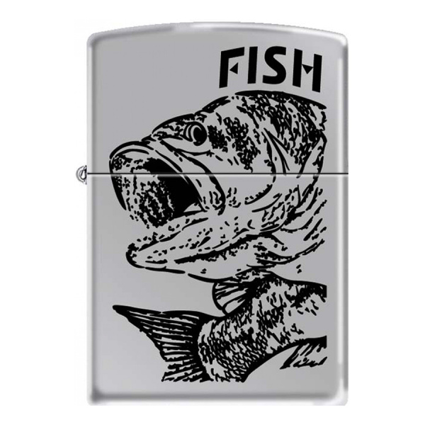 Зажигалка Zippo Чёрный окунь