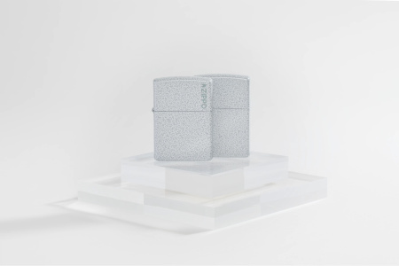 Зажигалка ZIPPO Logo с покрытием Glacier 46020ZL