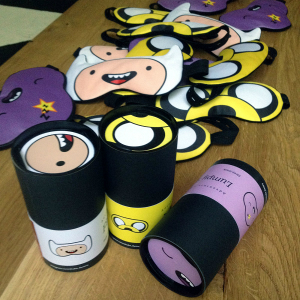 Набор из 3-х масок для сна FINN-JAKE-PRINCESS MASKS