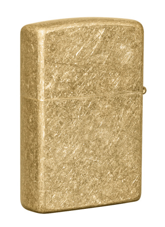 Зажигалка ZIPPO Classic с покрытием Tumbled Brass 49477