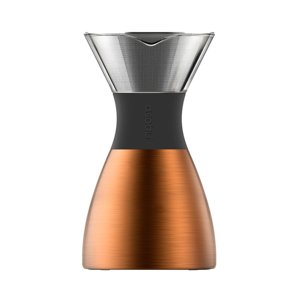 Кофеварка портативная Asobu Pour Over (1 литр), медная