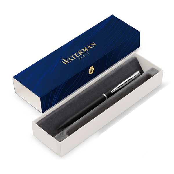 Ручка Waterman шариковая Graduate Allure - Black CT, M, BL