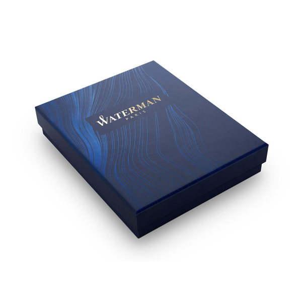 Набор подарочный Waterman Hemisphere GIFT 20 - Stainless Steel CT, ручка шариковая