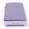 Зажигалка Zippo Slim Brushed Chrome