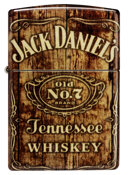 Зажигалка ZIPPO Jack Daniel's с покрытием 540 Tumbled Brass 46278