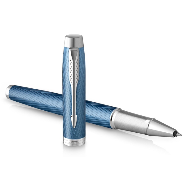 Ручка-роллер Parker IM Premium - Blue Grey CT