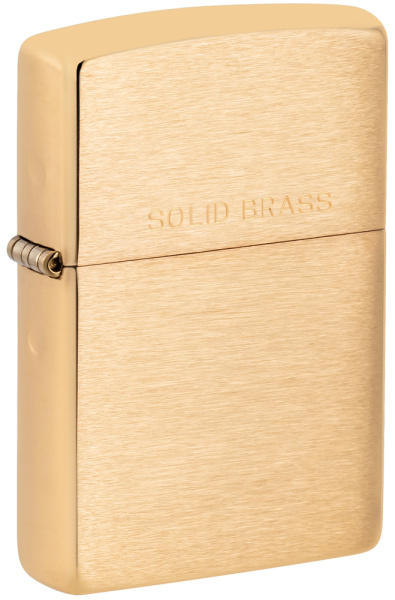 Зажигалка ZIPPO с покрытием Brushed Brass 204