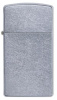 Зажигалка ZIPPO Slim® с покрытием Street Chrome™ 1607