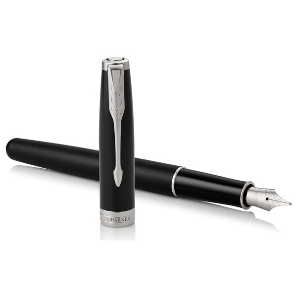 Ручка перьевая Parker Sonnet Matt Black CT
