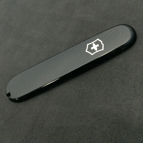 Передняя накладка для ножей VICTORINOX 91 мм, пластиковая, чёрная