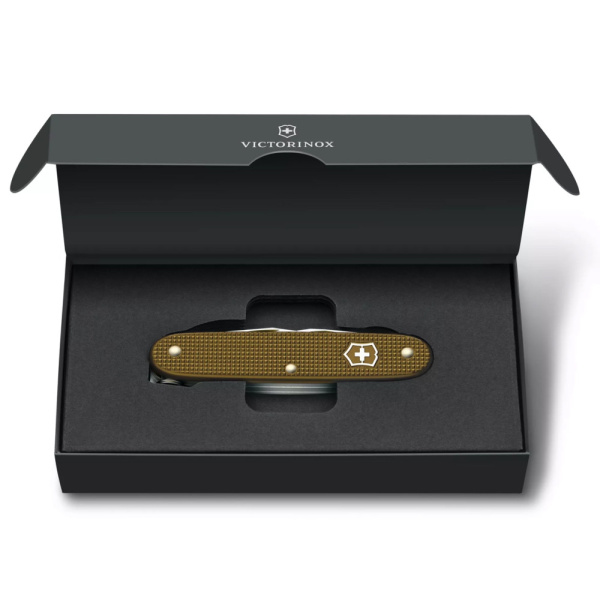 Складной нож Victorinox PIONEER X Terra Brown 93 мм.