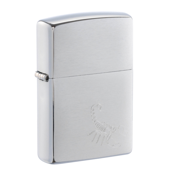 Зажигалка ZIPPO с покрытием Brushed Chrome 29684