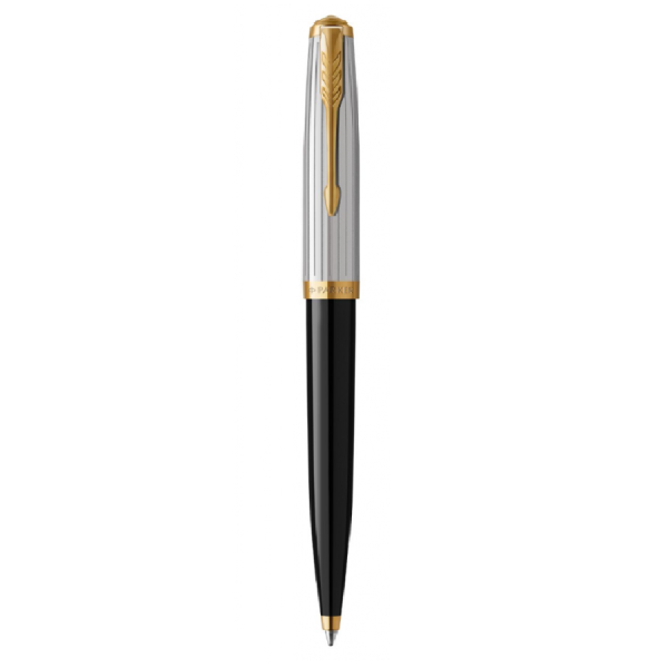 Ручка шариковая Parker 51 Black GT черная