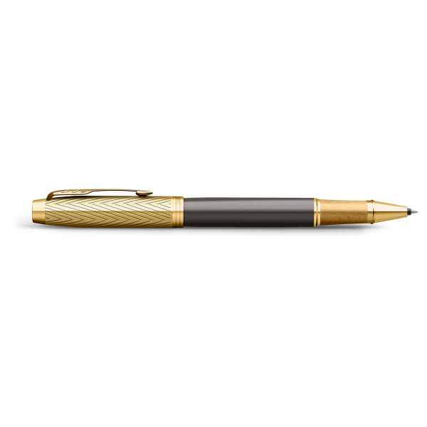 Ручка-роллер Parker IM Premium Pioneers T329 Arrow Grey GT F