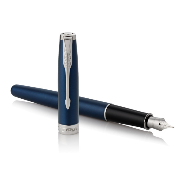 Ручка перьевая "Parker Sonnet Core F539 LaqBlue CT M"