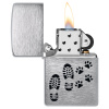 Зажигалка Zippo Footprints Design 